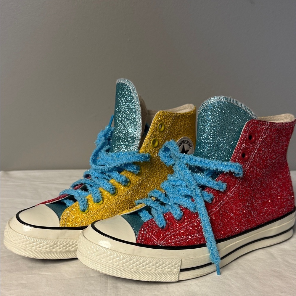 Converse x JW Anderson Chuck 70 Glitter Hi Men's 7 Women's 9 Barbados